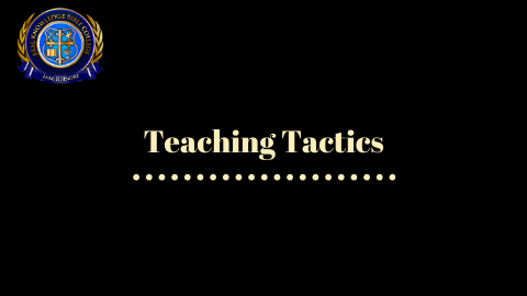 Teaching Tactics